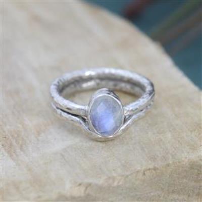 Wholesale Sterling Silver Real Moonstone Rings Akrati Jewels Inc
